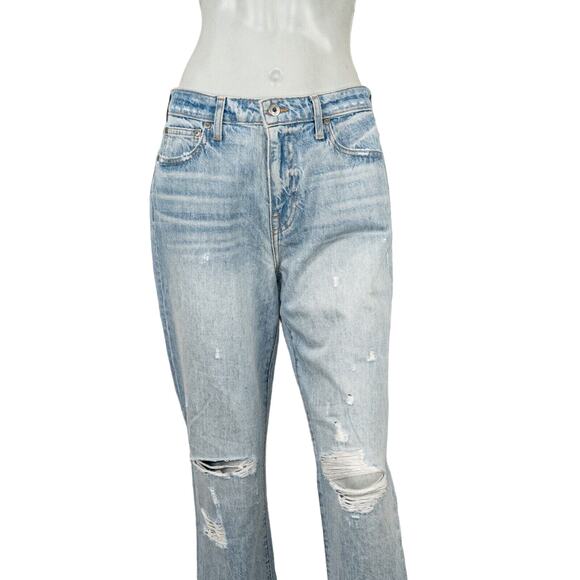 Jonathan Simkhai Eliot High-Rise Boyfriend Jeans Summerland light 27 - Picture 11 of 13